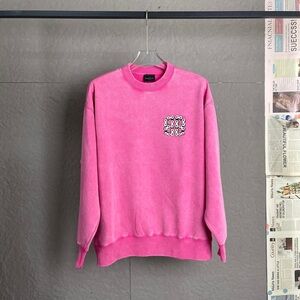 Balenciaga Pink Graphic Sweatshirt